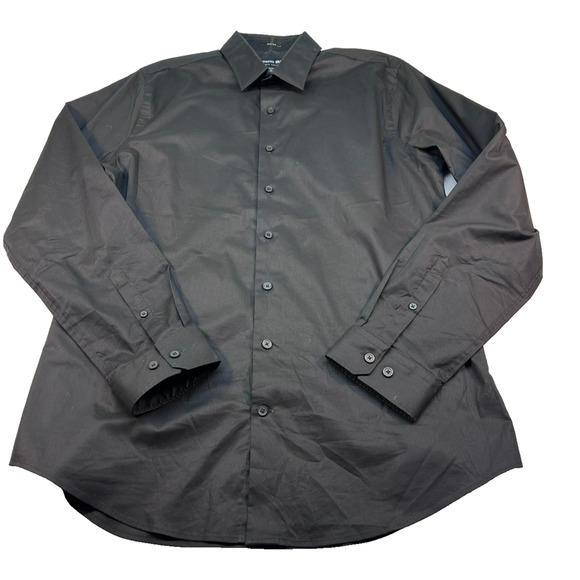 Express 1MX Men's Long Sleeve Shirt Size L 16-16.5" (0140) - Picture 1 of 5